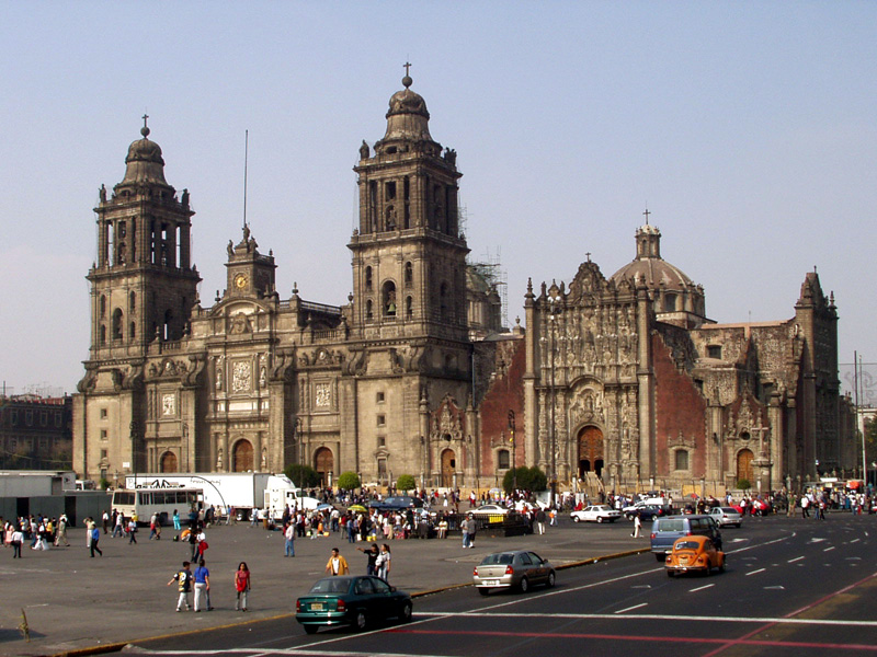 la cattedrale di Città del Messico