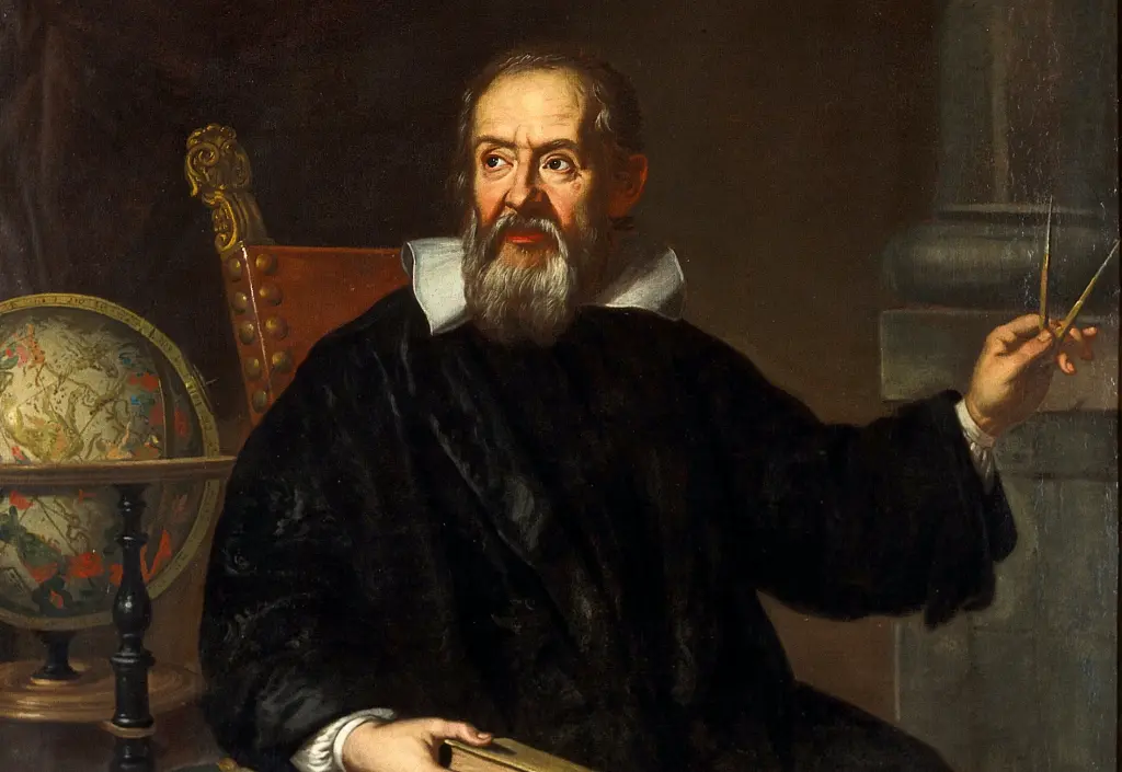 Galileo nel suo studio