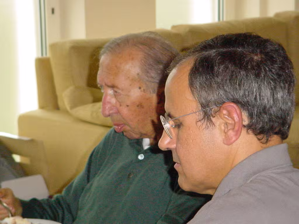 Giussani con Carrón Giussani con Carrón