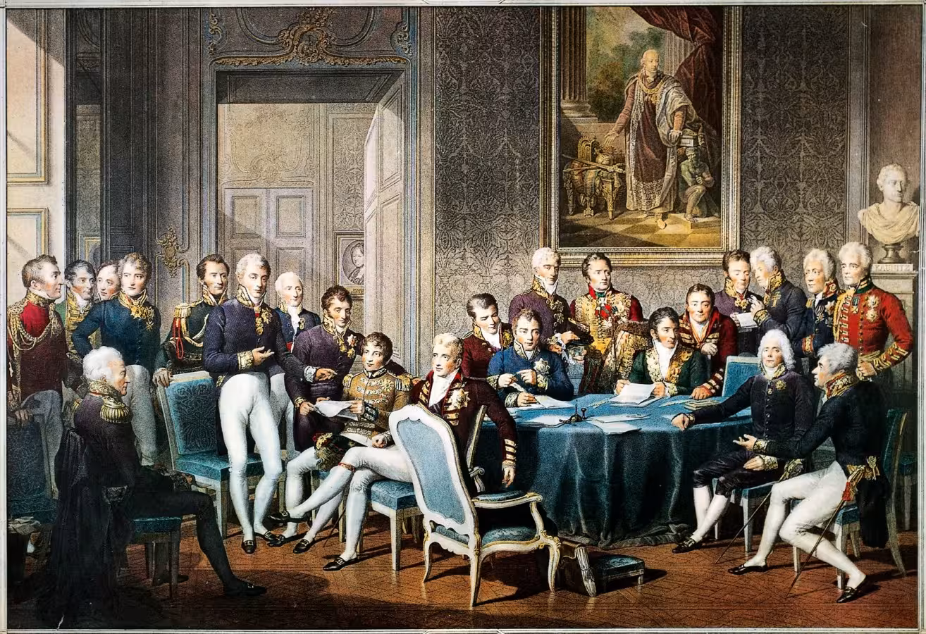 il Congresso di Vienna, partecipanti