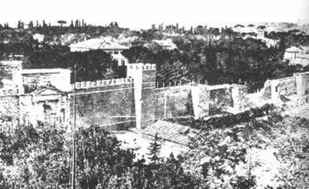 la breccia di Porta Pia la breccia di Porta Pia