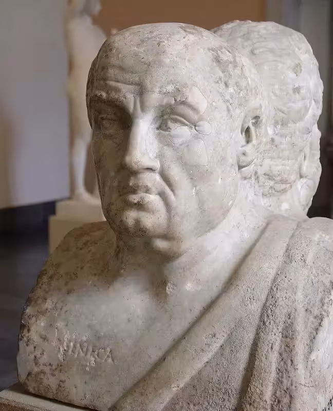 Seneca, busto antico (Berlino) Seneca, busto antico (Berlino)