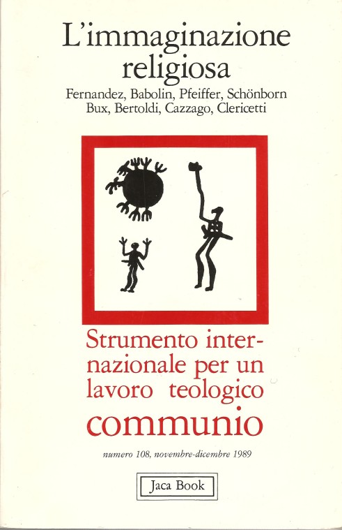 la copertina della rivista Communio su cui venne pubblicato questo articolo