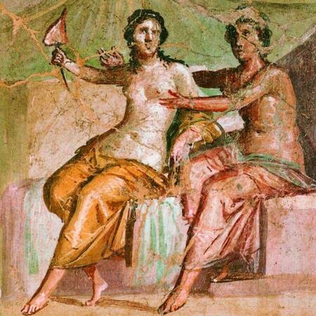 una pittura romana
