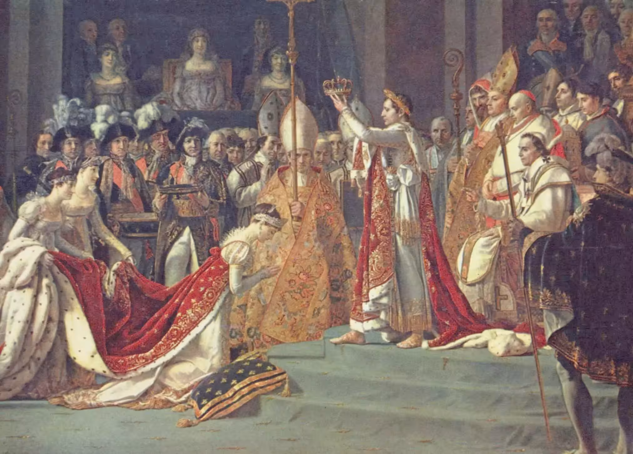 David, l'incoronazione di Napoleone