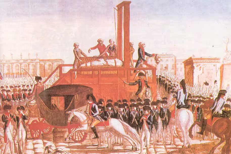 l'esecuzione del Re