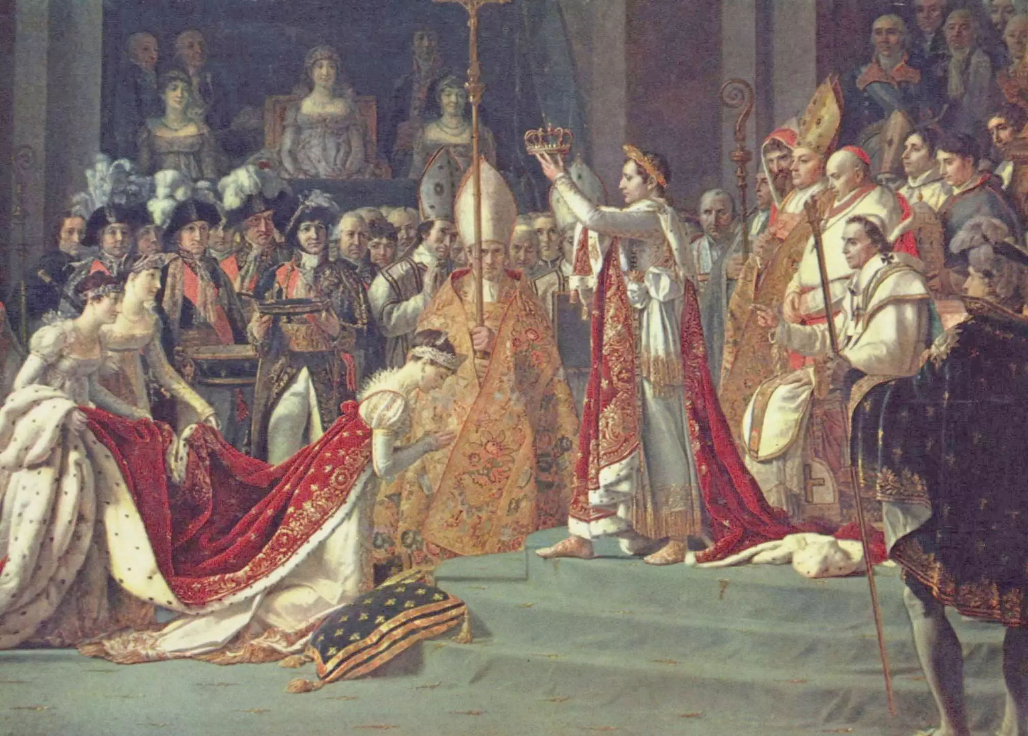 David, l'incoronazione di Napoleone