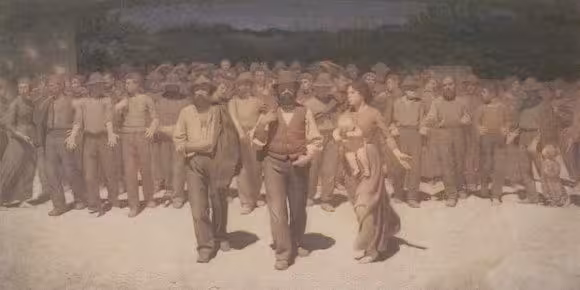 il quarto stato, quadro di Pellizza da Volpedo