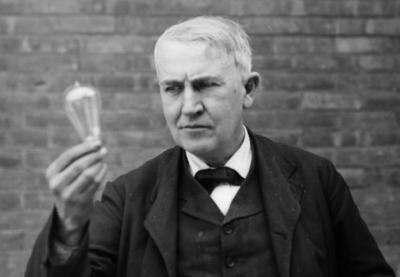 Edison e una delle prime lampadine
