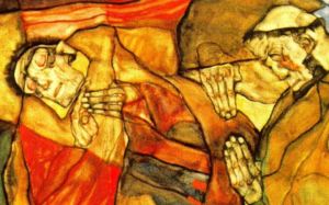 Schiele, agonia (part):