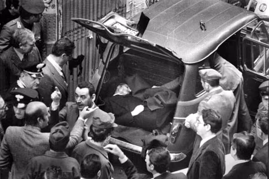 il cadavere di Moro ritrovato