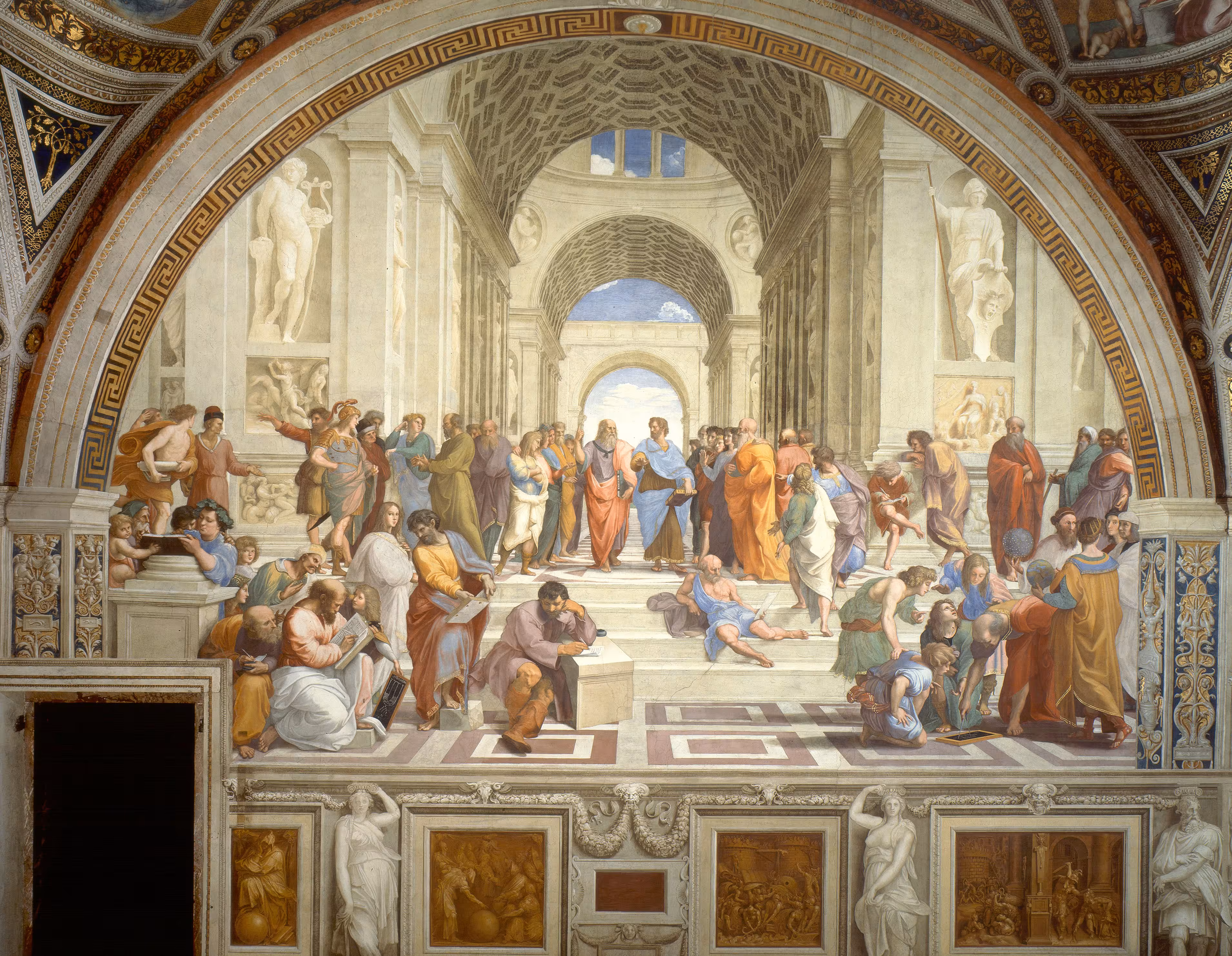 la scuola di Atene