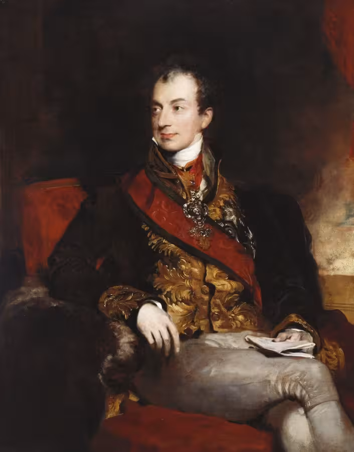 un ritratto di Metternich un ritratto di Metternich