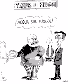 vignetta sul congresso di Fiuggi