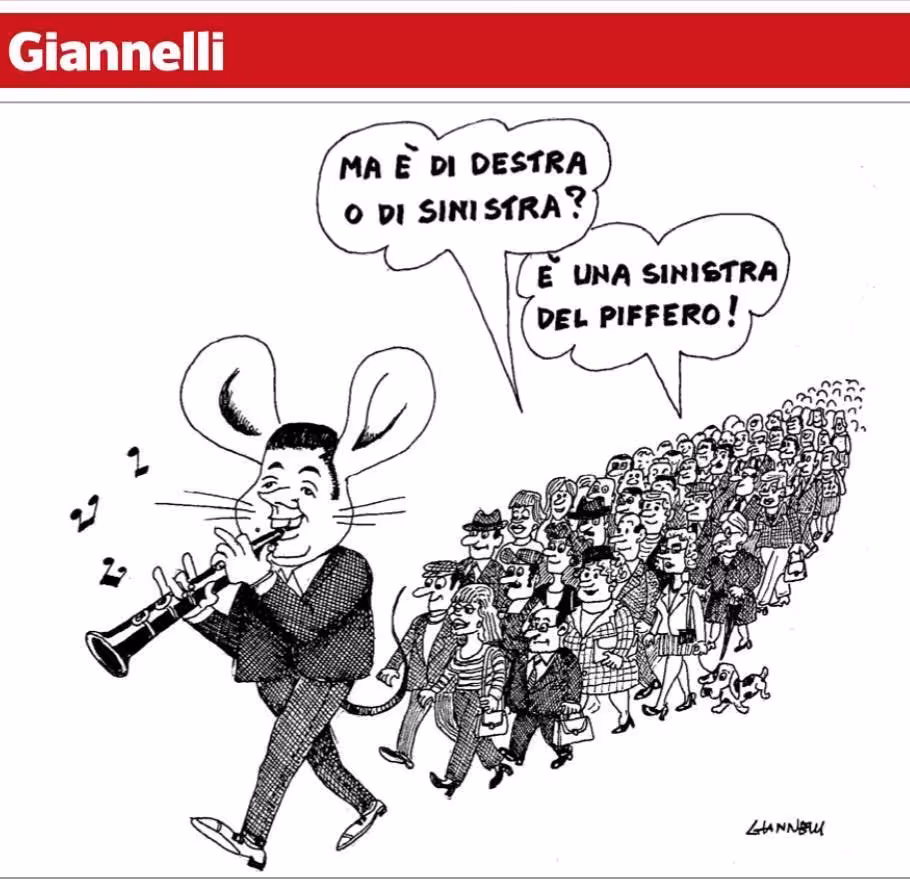 vignetta su Renzi
